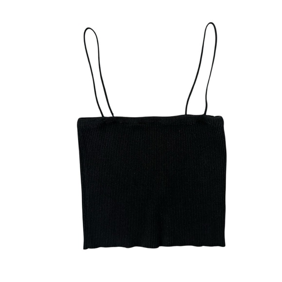 Brandy Melville Tops - Black Knit Tank Top